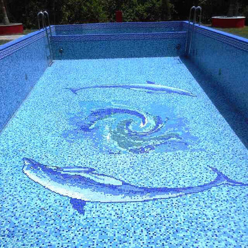 Pool Mosaic Tiles - Feature: Acid-Resistant