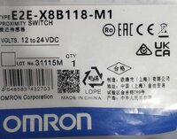 OMRON PROXIMITY SENSOR , E2E-X8B118-M1
