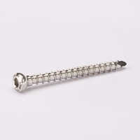 4.9 Mm Interlocking Bolt - Steel, 4.9 Millimeter Diameter, Silver Color | Flexible, Round Shape, Soluble For Orthopedic Implants