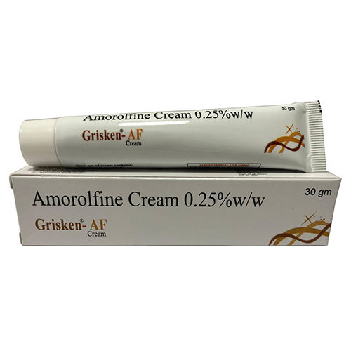 Amorolfine Cream - Grade: Pharmaceutical