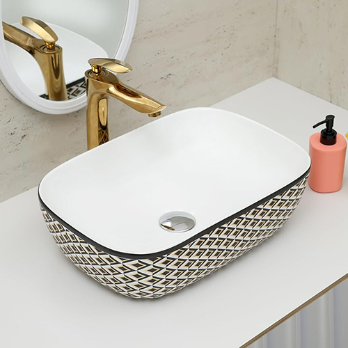 4004 Toro Designer Table Top Ceramic Bathroom Sink