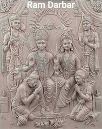 Ram Statue Marble Statues - Regional Style: Indian