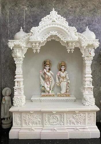 Marble Radha Krishna Statue