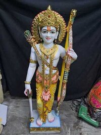 Marble Ram Statue - Regional Style: Indian