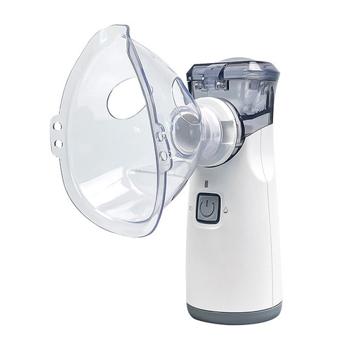 Portable Nebulizer Machine For Adults And Kids Travel And Household Use Handheld Mesh Nebulizer For Breathing Problems - Color: White