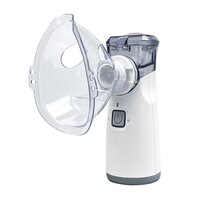 Portable Nebulizer Machine For Adults And Kids Travel And Household Use Handheld Mesh Nebulizer For Breathing Problems - Color: White