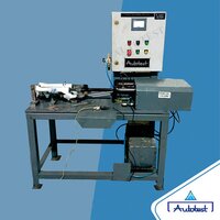 Shocker Testing Machine - Mild Steel Body, 1200mm Height, Industrial Blue/white, 5000n Capacity, Servo Motor Drive, Programmable Cycles, Usb Data Storage