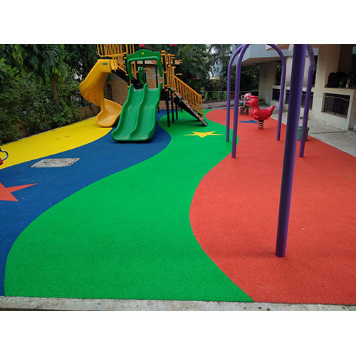 High Grade Kids Play Area Epdm Flooring - Color: Multicolor