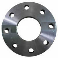A105 Sorf Collar Flanges - Stainless Steel, 5 Inch Diameter, Silver Finish | Round Shape For Industrial Pipe And Tube Connections