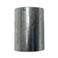 Carbon Steel Coupling - 2 Inch Size, Round Shape, Black Color | Designed For Hydraulic Pipe Applications