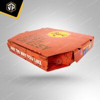 10 Inch  Diamond Shape Custom Printed Pizaa Boxes Manufacturer