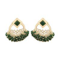 Kundan Blossom Drops Earrings..