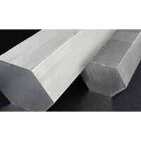 SS 347 Hexagonal Bar - Stainless Steel, Polished Finish, Silver Color | Ideal for Structural Applications in the Construction Industry