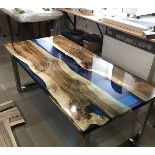 Epoxy Table Top (live Edge at Best Price in Vadodara | Ark India