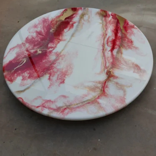 Scratch Resistant Fluid Art Epoxy Table Top