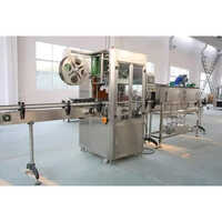 Bottle Shrink Sleeve Label Applicator Machine - Stainless Steel, 220 Volt | High-performance, Automatic For Pvc And Pe Labels