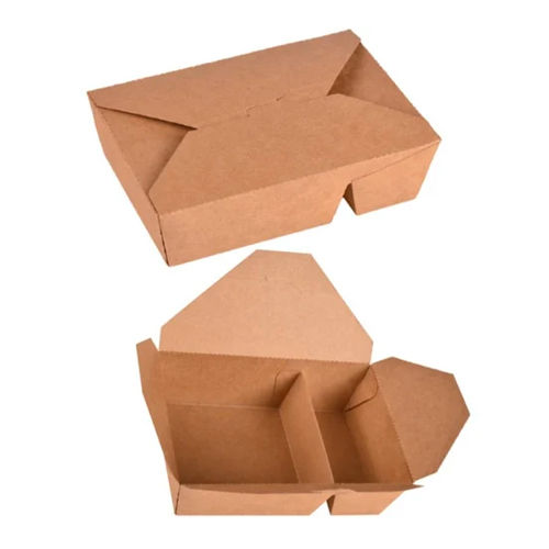 Paper Food Boxes - Color: Brown