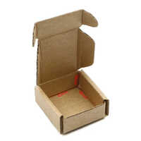 Self Locking Paper Box - Paper, 2x2x8 Inches | Matte Lamination Finish, Eco-friendly, Easy Assembly, Suitable For Food, Cosmetics, Retail