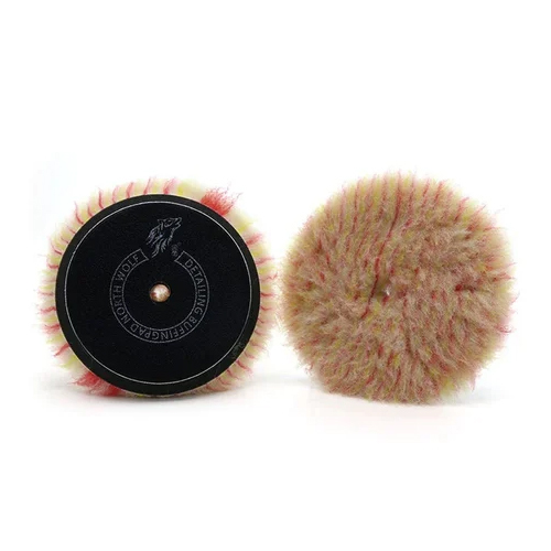 6 Inch Tri Colour Wool Pad