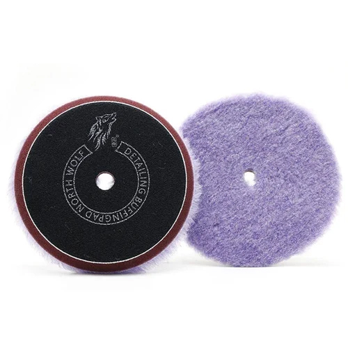 6 Inch Light Purple Wool Pad