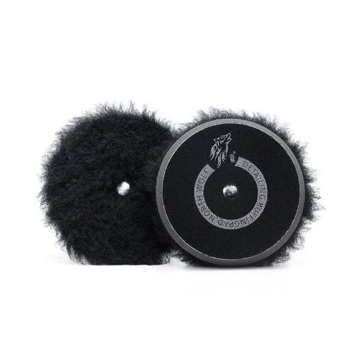 6 Inch Black Wool Buffing Pad - Cleaning Type: Manual