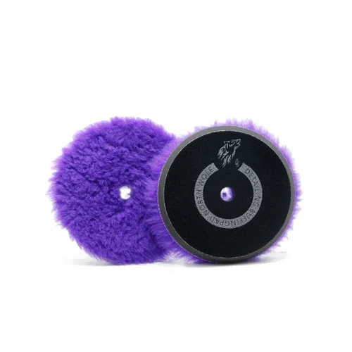 5 Inch Purple Wool Buffing Pad