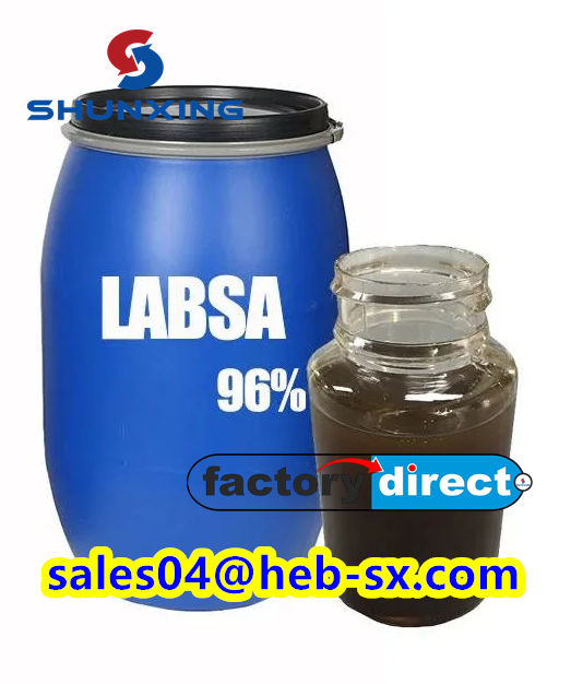 China Factory Chemical Raw Material Manufacturer Price Chemicals Liquid Linear Alkyl Benzene Sulphonic Acid 96% Purity LABSA for Detergent Sulphonic Acid LABSA