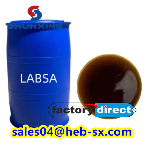 China Factory Chemical Raw Material Manufacturer Price Chemicals Liquid Linear Alkyl Benzene Sulphonic Acid 96% Purity LABSA for Detergent Sulphonic Acid LABSA