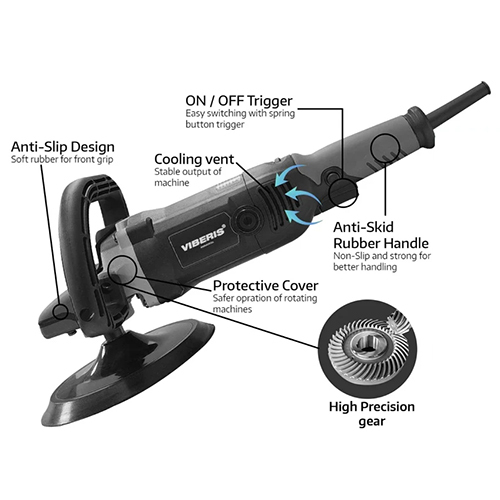 Vros Economical Rotary Polisher