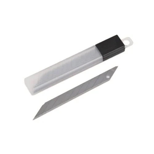 9 Mm 30 Degree Carbon Steel Blade - Color: Silver