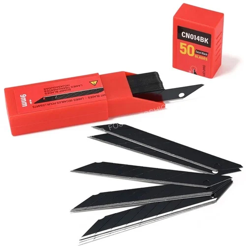 9 MM 30 Degree Black Carbon Steel Blade