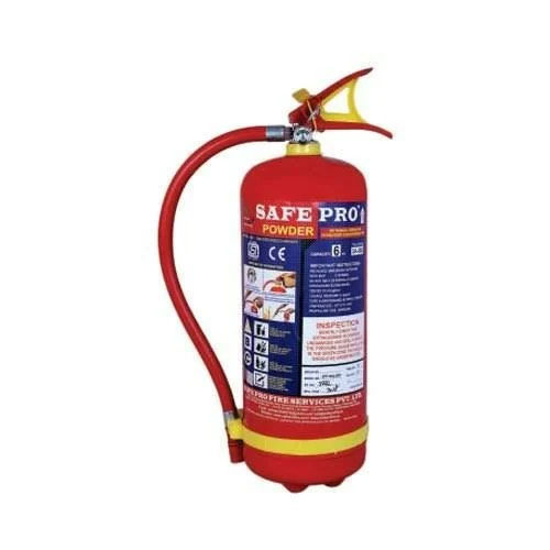 Ms Abc Type Fire Extinguisher - Color: Red