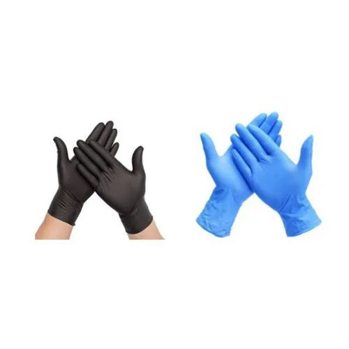 Latex Nitrile Glove - Color: Blue