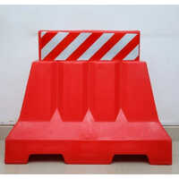 Plastic Road Barriers - High-quality Durable Plastic, Portable Red Safety Solution With Warranty