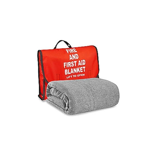 Fiberglass Fire Blanket - Color: Gray