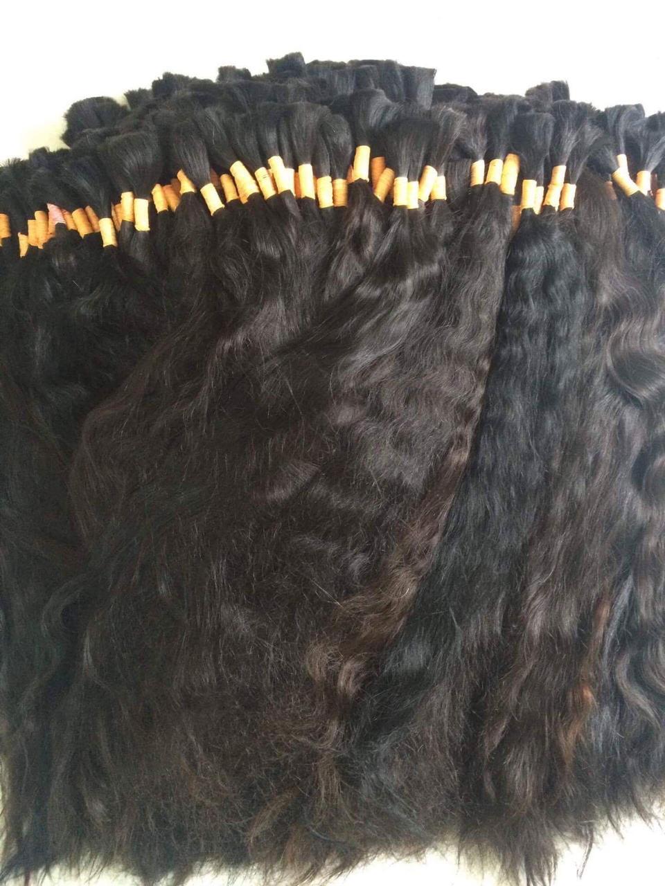 Remy Single Drawn Bulk Hair Human Hair