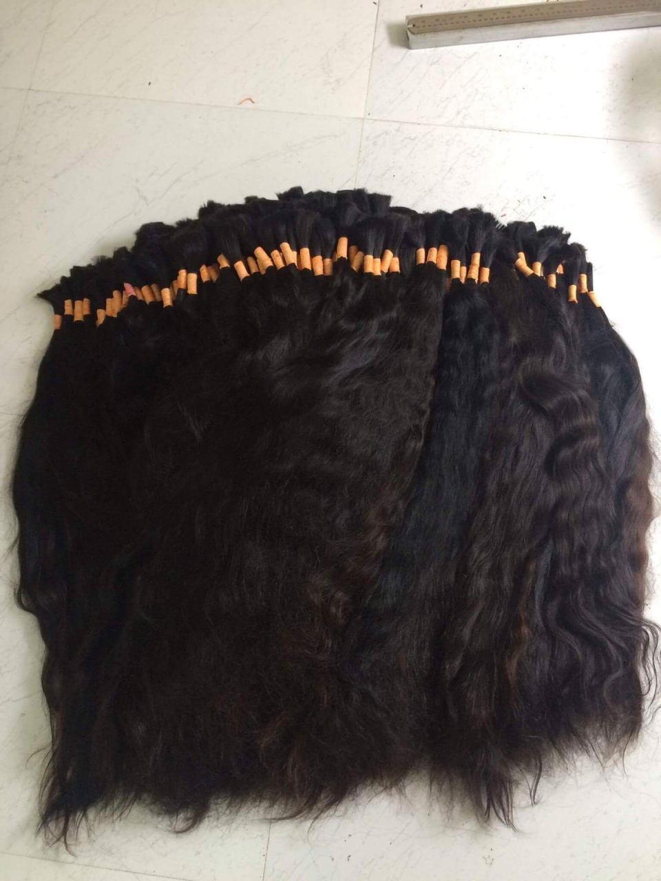 Remy Single Drawn Bulk Hair Human Hair