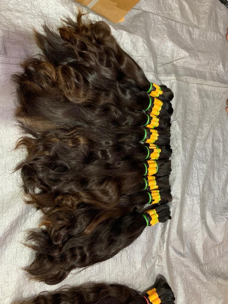 Remy Single Drawn Bulk Hair Human Hair