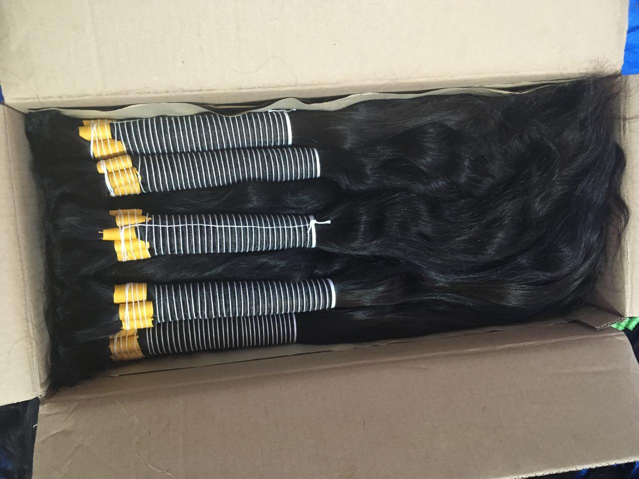Remy Single Drawn Bulk Hair Human Hair