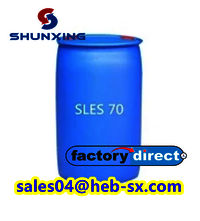 Detergent Chemicals Product SLES SLES70% Made in China Low Price Alcohol Ethoxylate Sulfated Sodium Salt SLES 70%