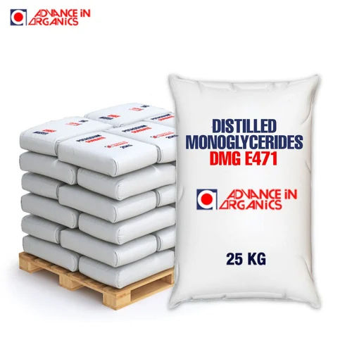 25Kg Emulsifier Distilled Monoglycerides - Grade: Food Grade