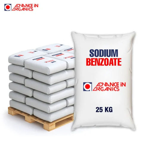 25Kg Food Preservative Sodium Benzoate - Density: 1.497 G/Cm3 Gram Per Cubic Centimeter(G/Cm3)