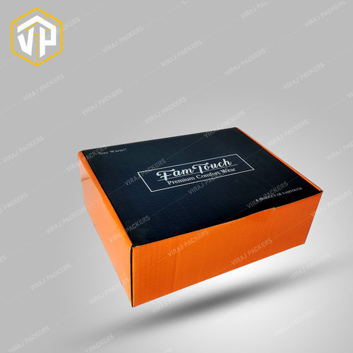 Custom Printed Garment Packaging Boxes Manufacturer