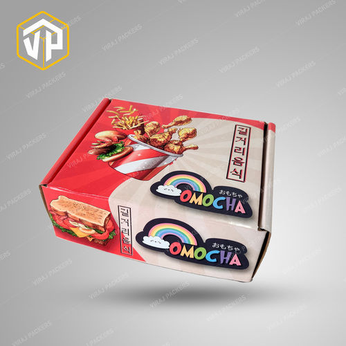 Fried Chicken Packaging Box with Customized Printing