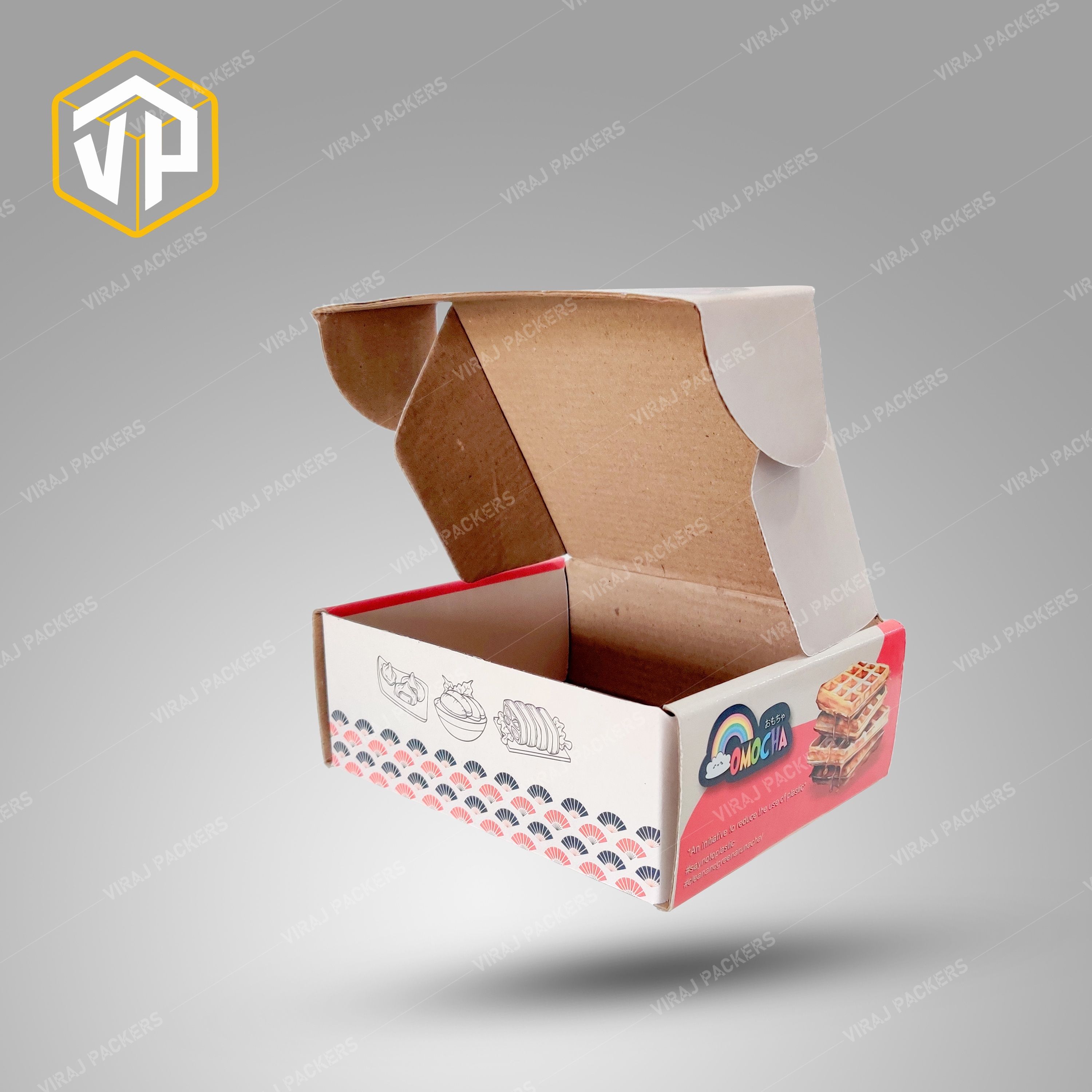 Fried Chicken Packaging Box with Customized Printing