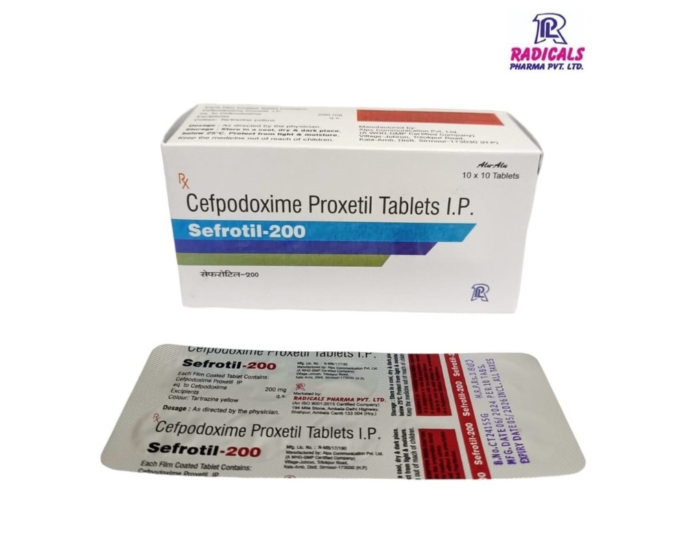 Cefpodoxime 200mg Tablet