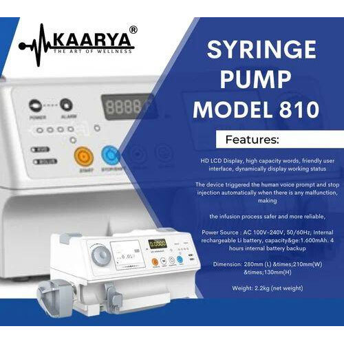 Kaarya 810 Syringe Pump