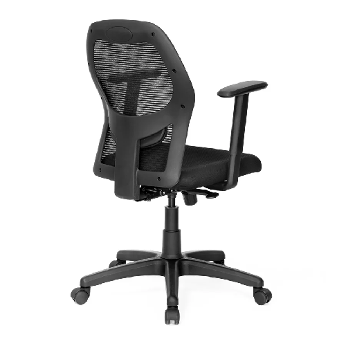 Nilkamal Diva Mid Back Mesh Chair (Black)