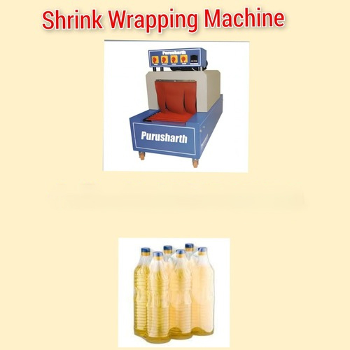 Oil Bottle Shrink Wrapping Machine