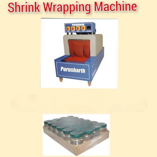 Glass Jar Shrink Wrapping Machine